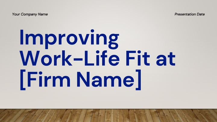 your company name your company name improving