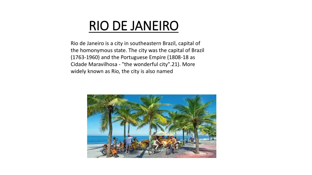 rio de janeiro rio de janeiro