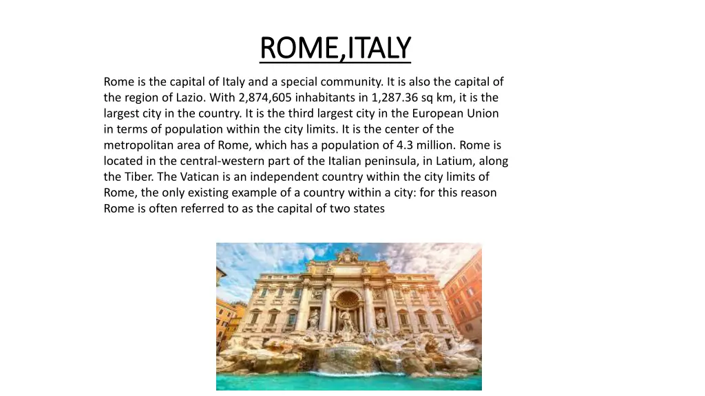 rome italy rome italy