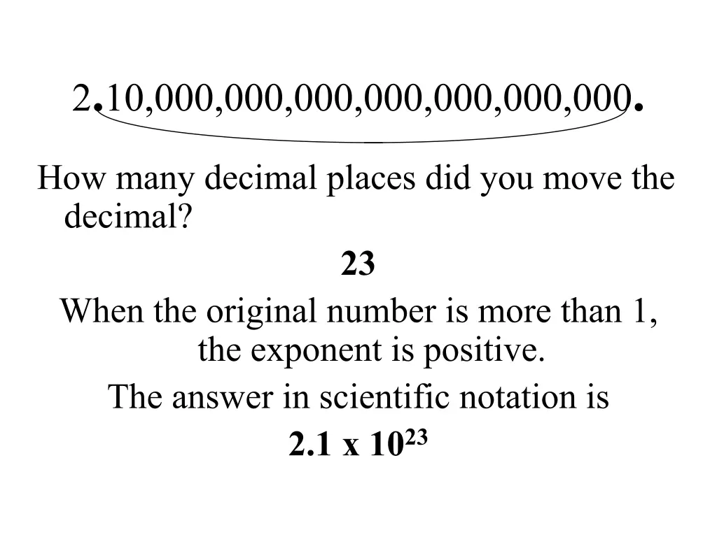 2 10 000 000 000 000 000 000 000