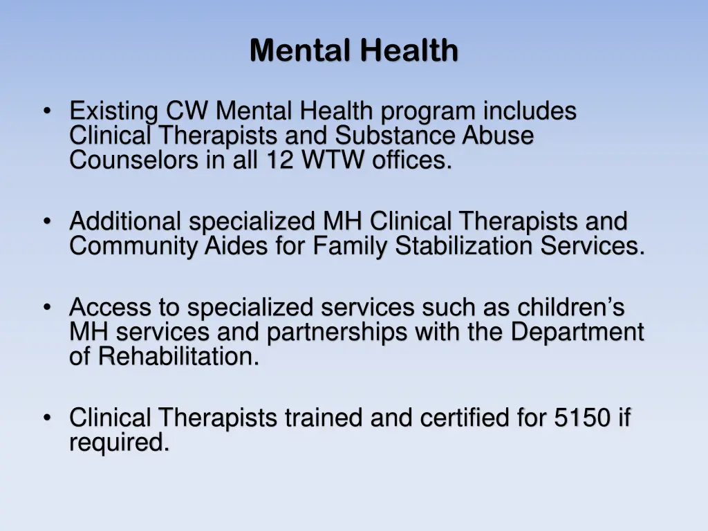 mental health