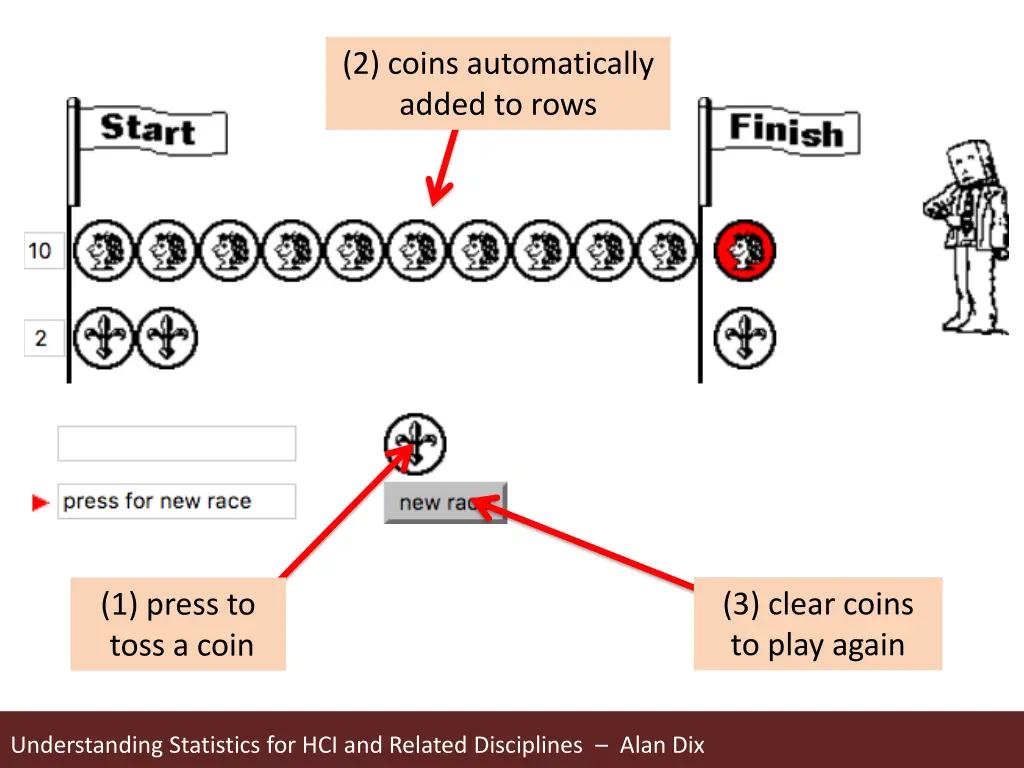 2 coins automatically added to rows