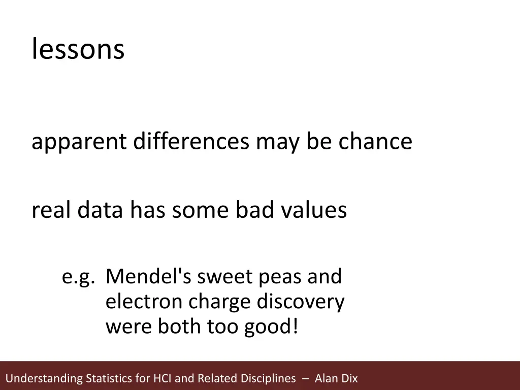 lessons