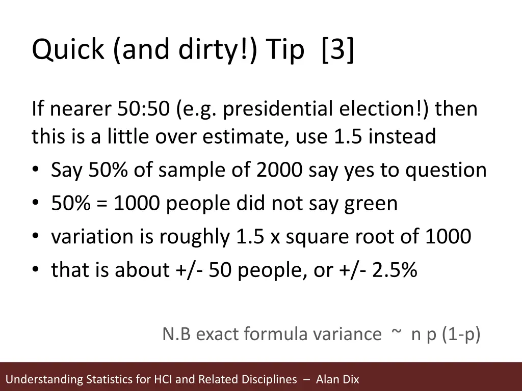 quick and dirty tip 3
