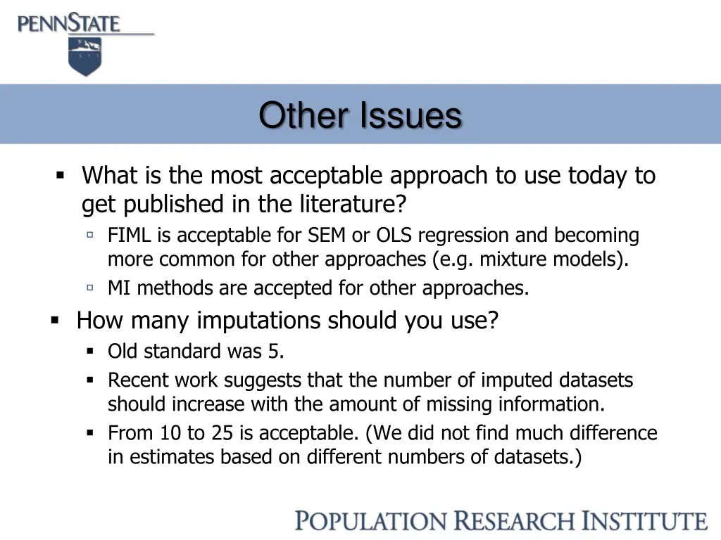 other issues 1