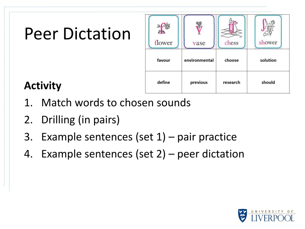 peer dictation 2