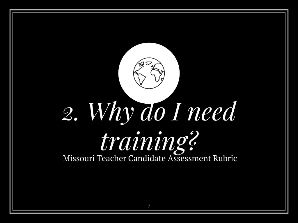 2 why do i need training missouri teacher
