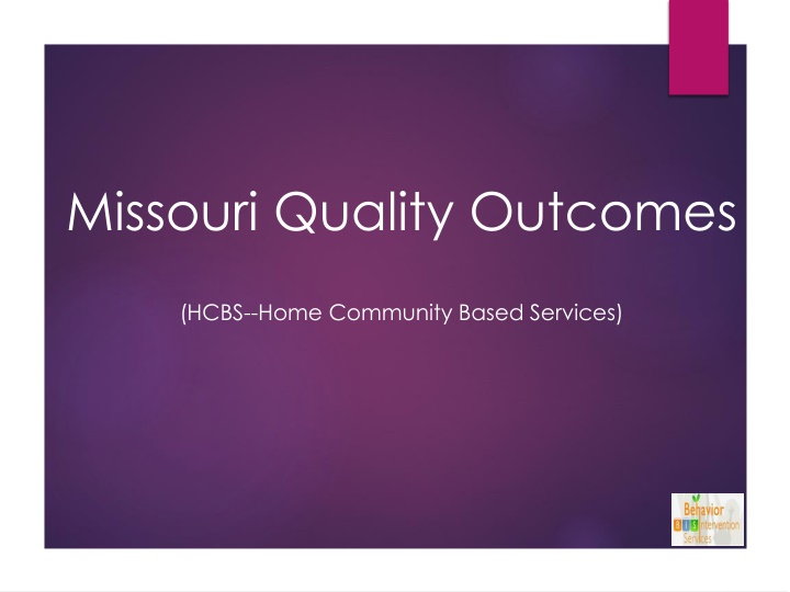 missouri quality outcomes