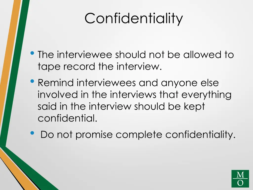 confidentiality