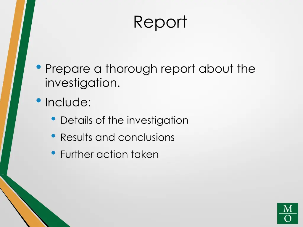 report