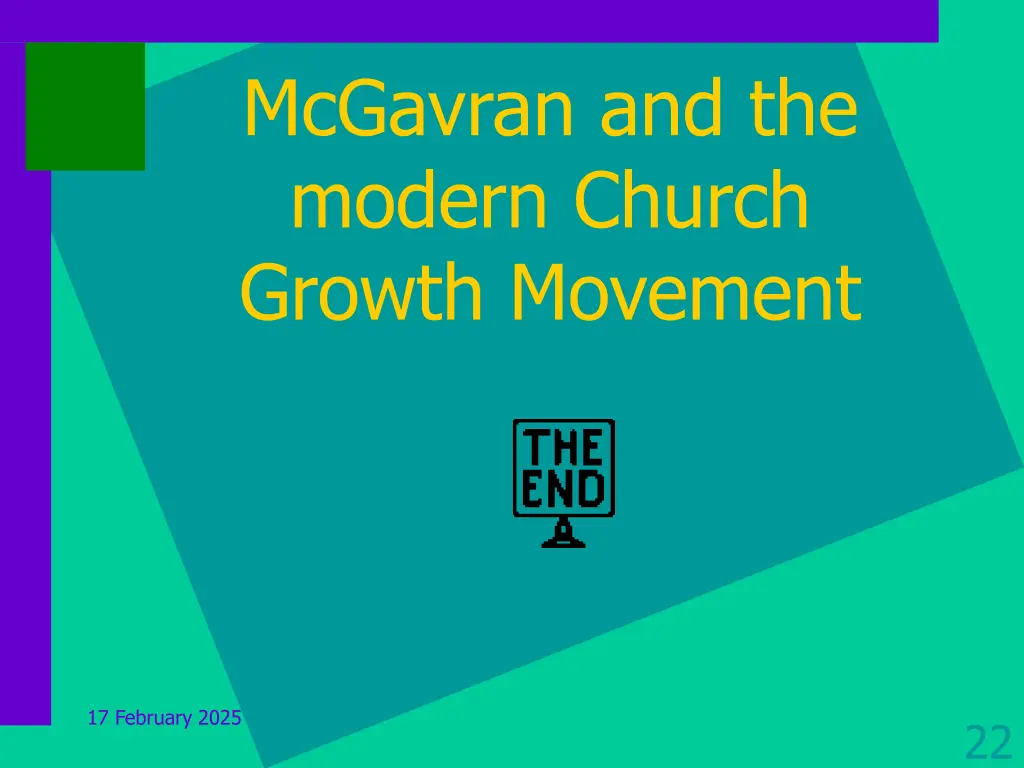mcgavran and the modern church growth movement
