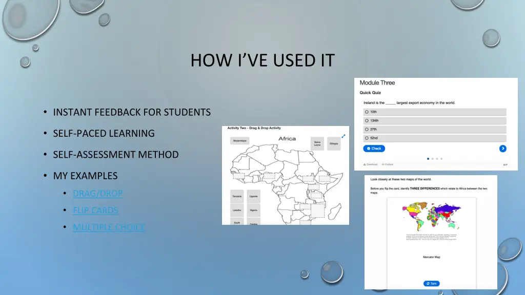 how i ve used it