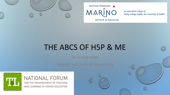 the abcs of h5p me