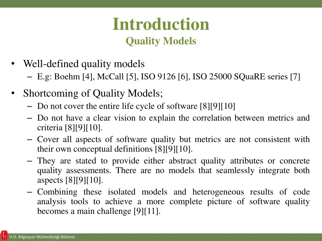 introduction quality models