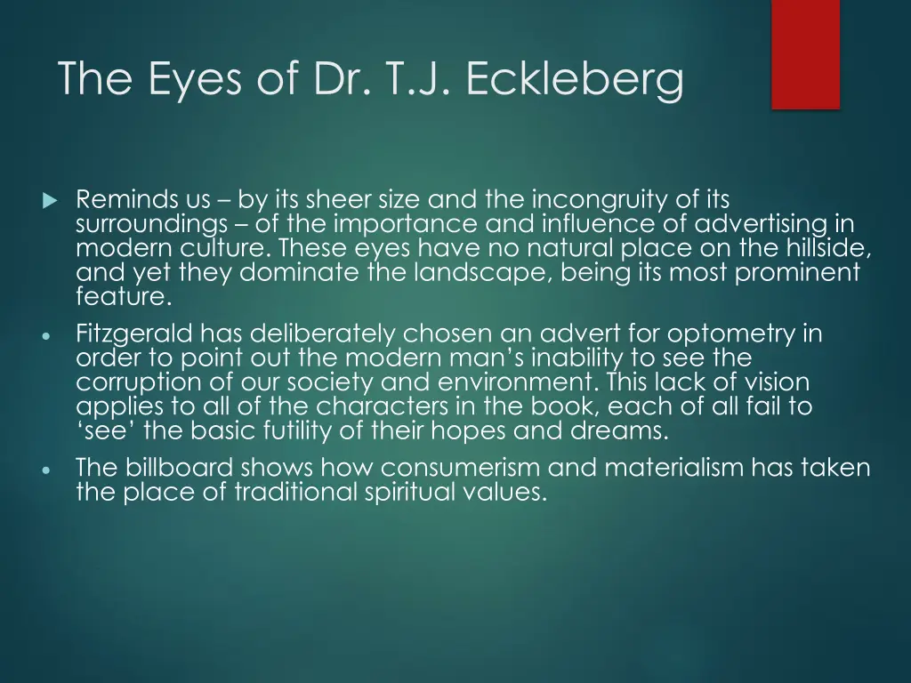the eyes of dr t j eckleberg 2