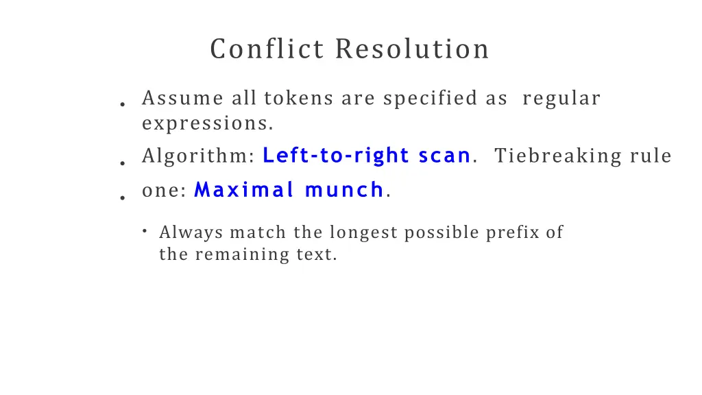 conflict resolution