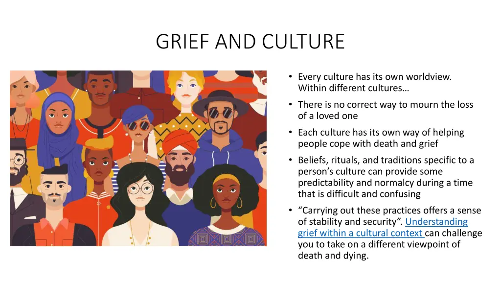 grief and culture