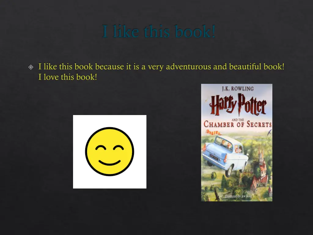 i like this book