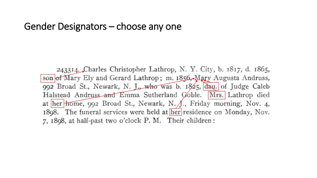 gender designators gender designators choose