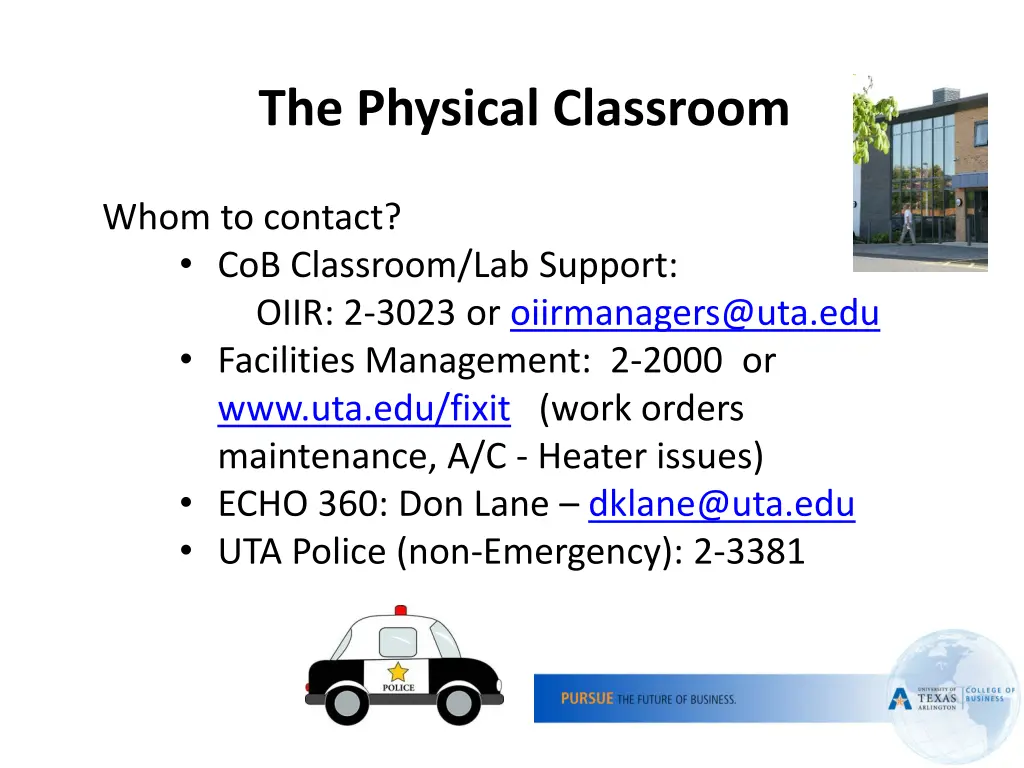 the physical classroom 1
