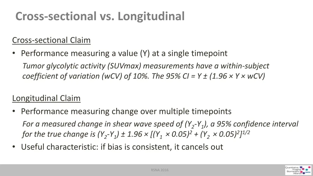 cross sectional vs longitudinal