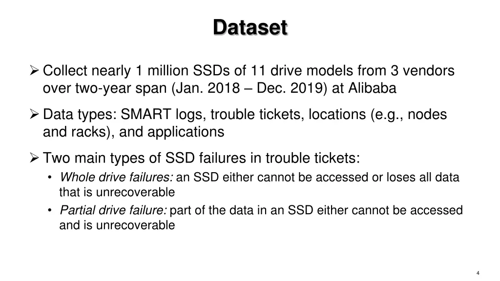 dataset