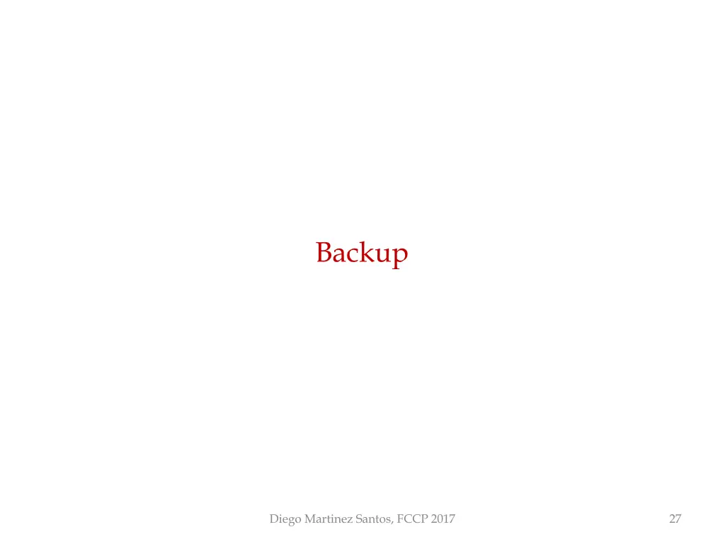 backup