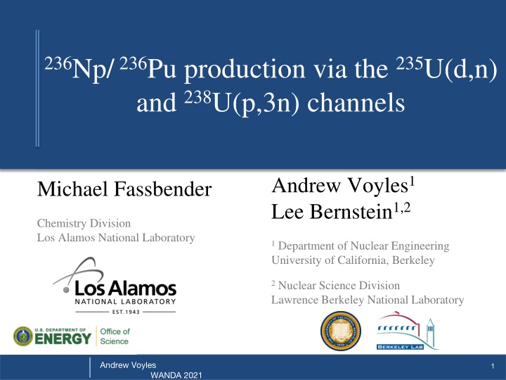 236 np 236 pu production