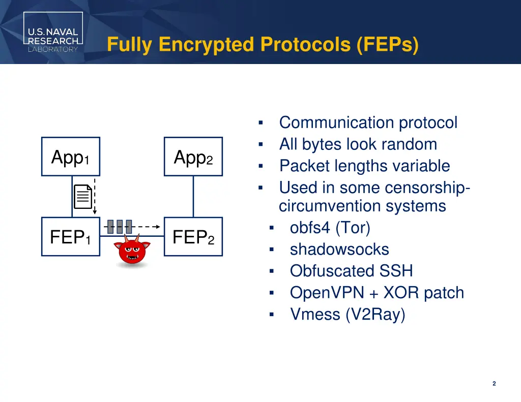 fully encrypted protocols feps