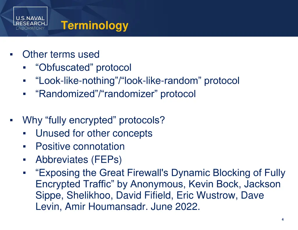 terminology
