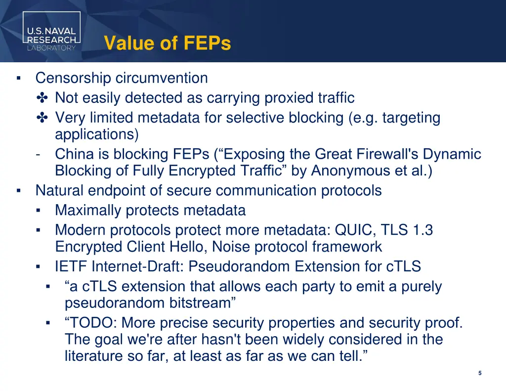 value of feps