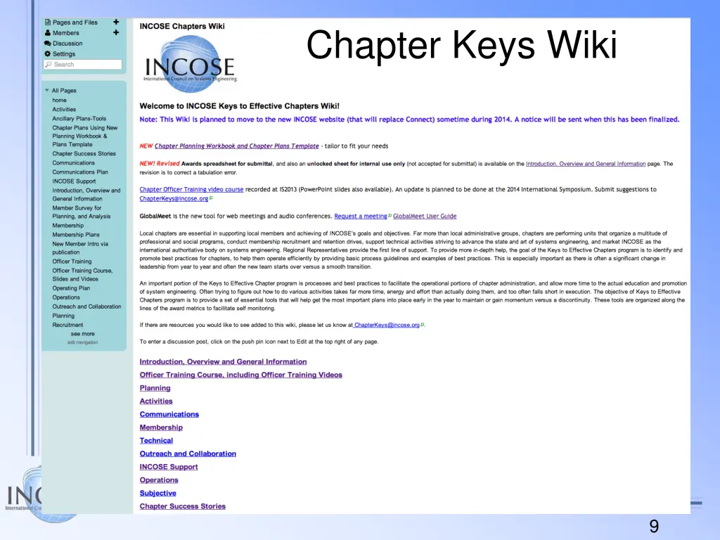chapter keys wiki