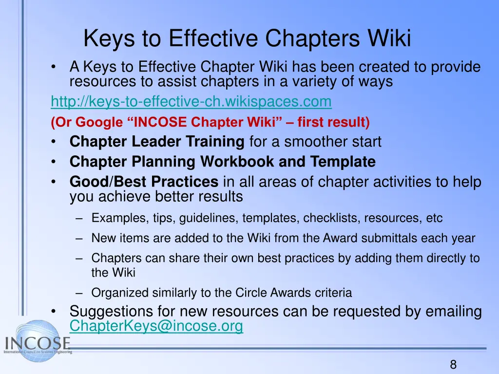 keys to effective chapters wiki a keys
