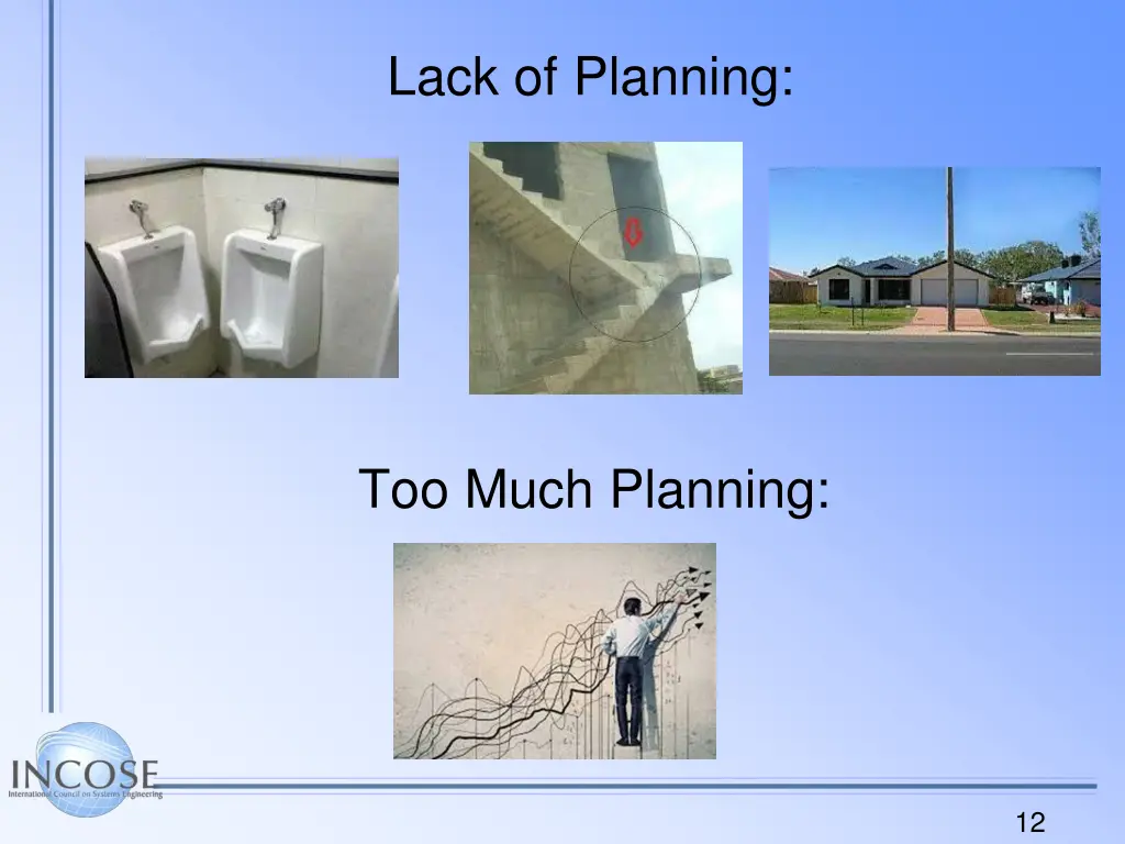 lack of planning