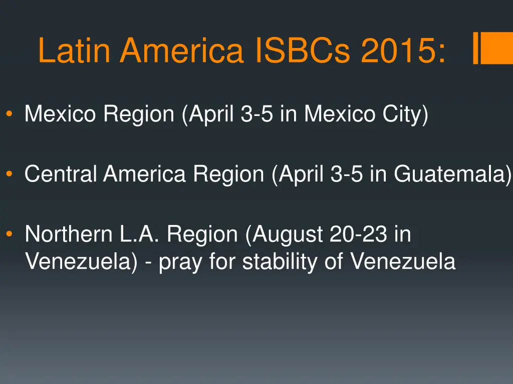 latin america isbcs 2015 1