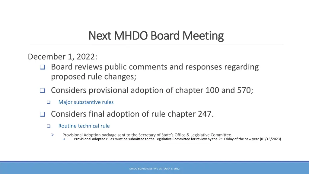 next mhdo board meeting next mhdo board meeting