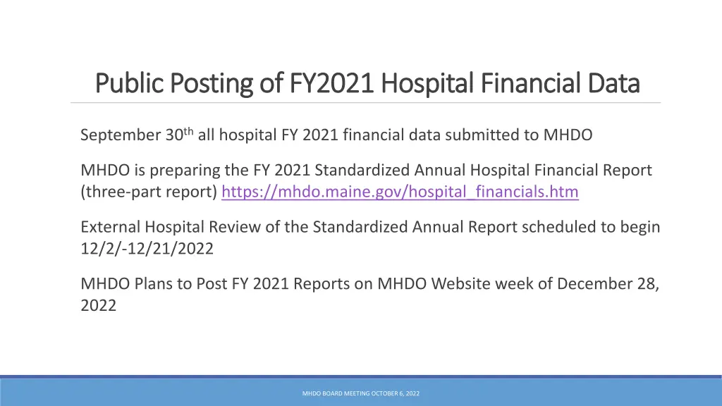 public posting public posting of fy2021 hospital