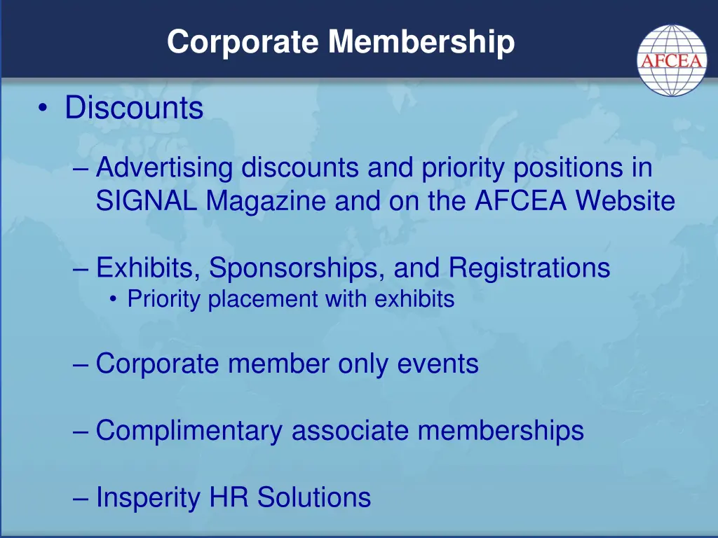 corporate membership 2