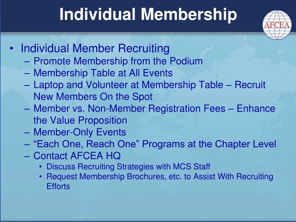 individual membership 1