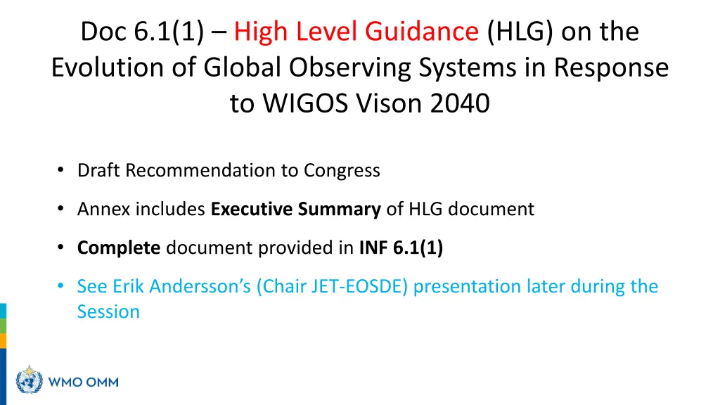 doc 6 1 1 high level guidance