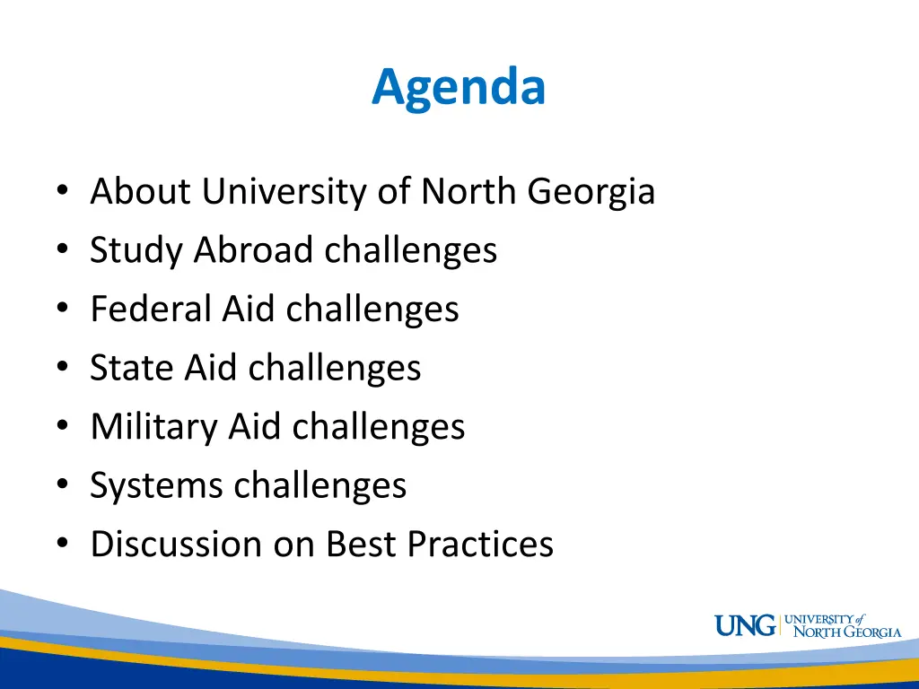 agenda