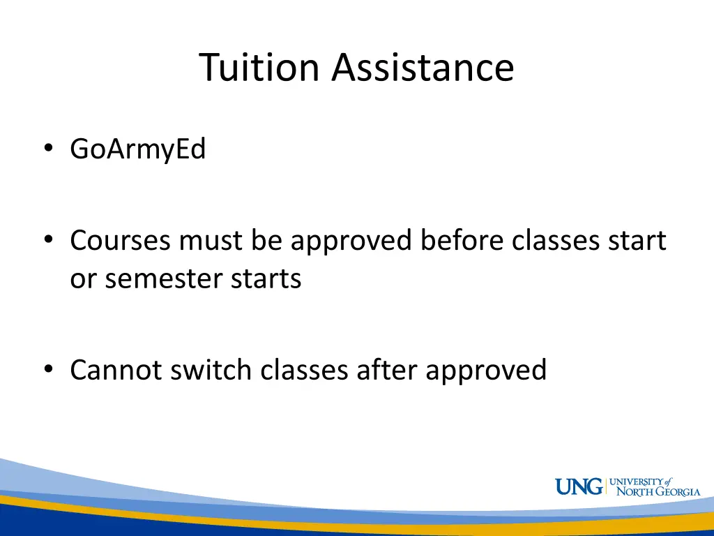 tuition assistance