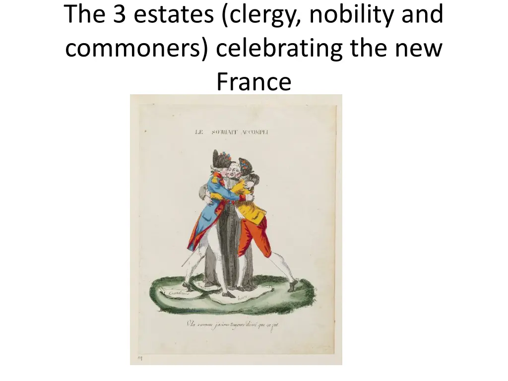the 3 estates clergy nobility and commoners