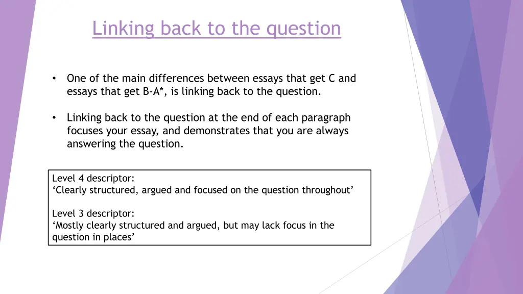 linking back to the question 1
