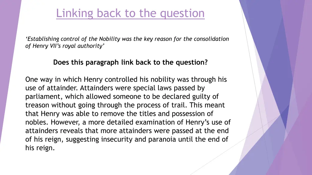 linking back to the question 2