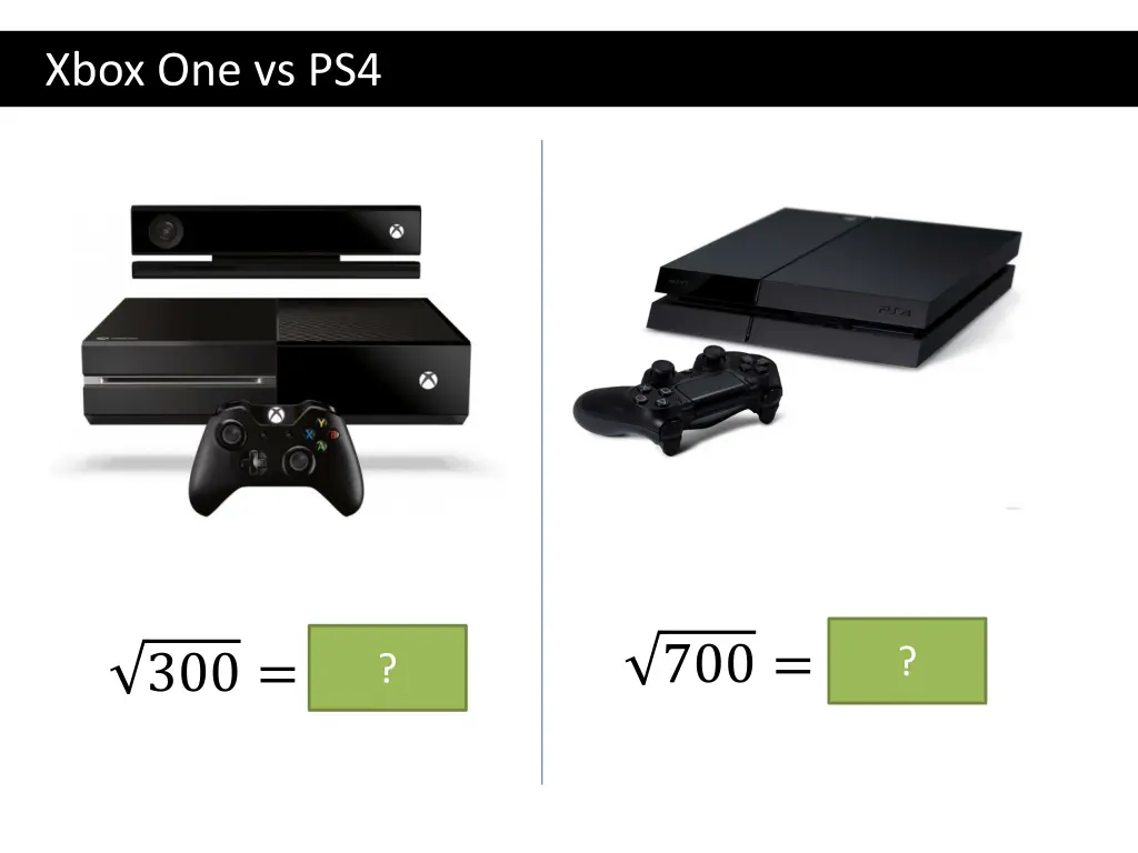 xbox one vs ps4 1