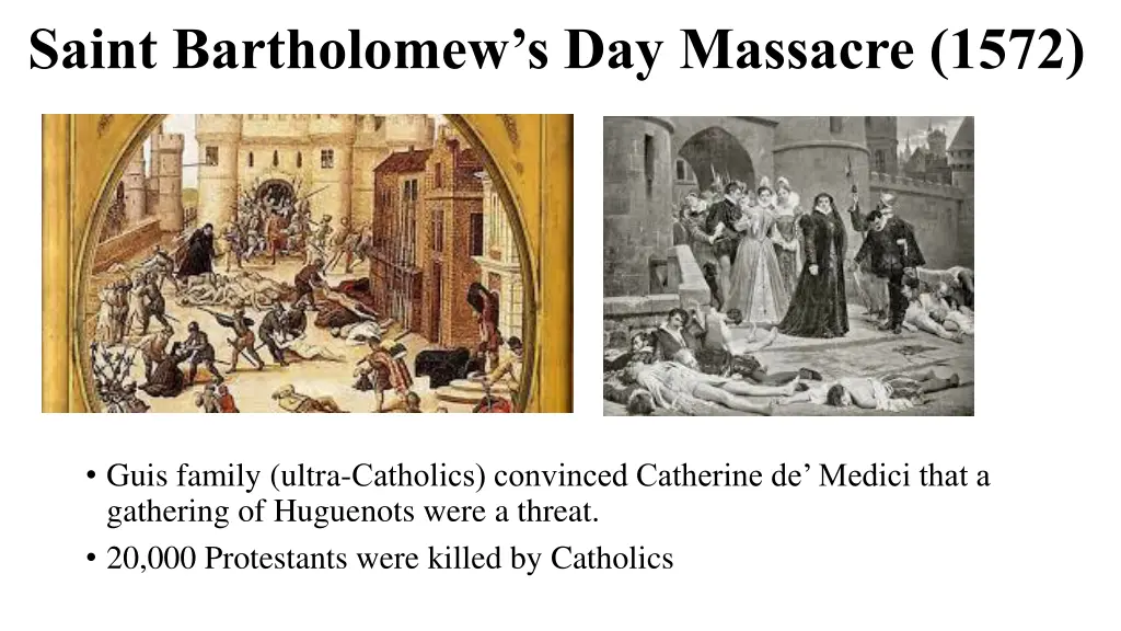 saint bartholomew s day massacre 1572