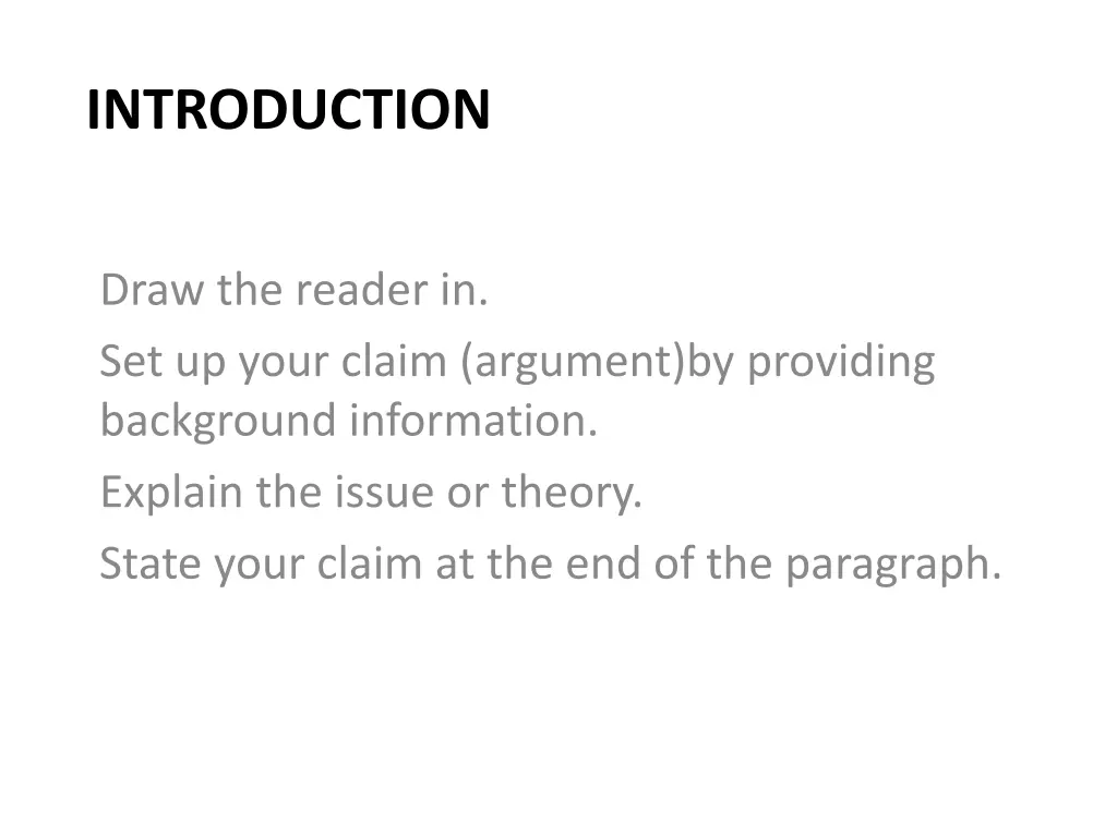 introduction
