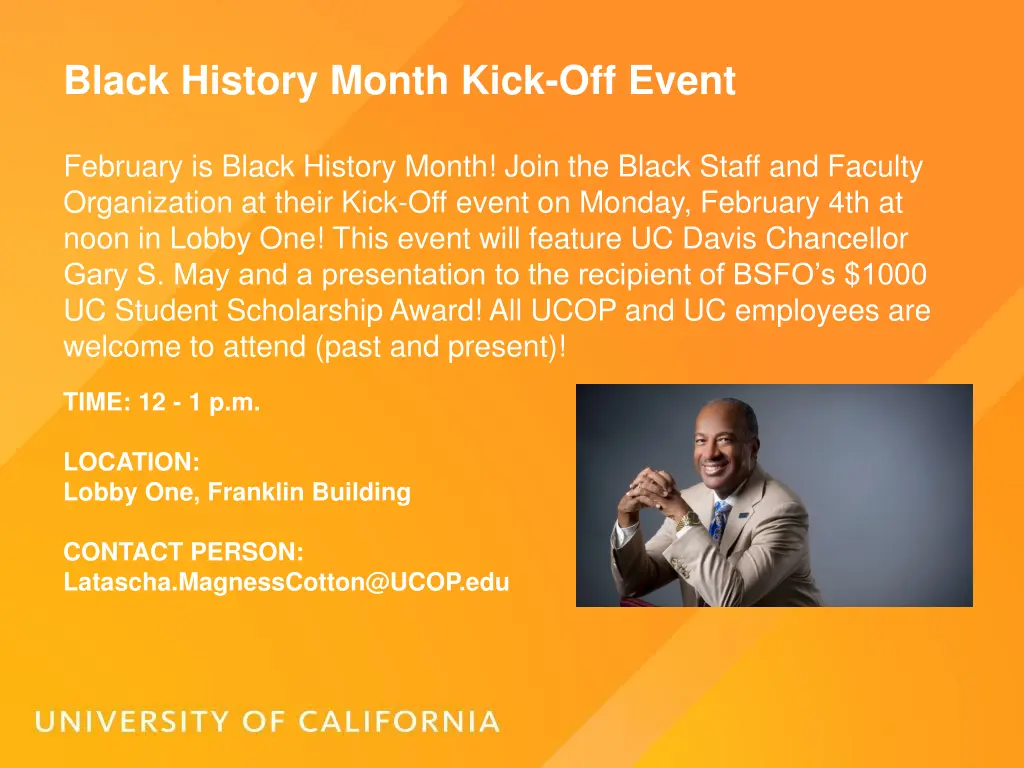 black history month kick off event 1