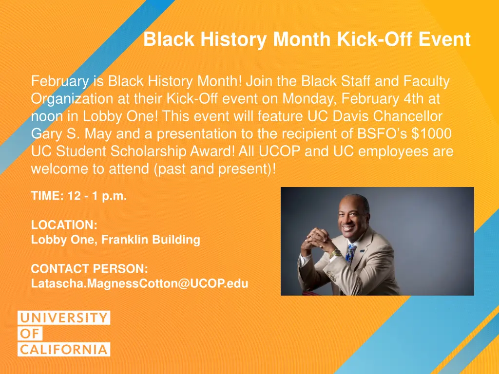black history month kick off event 2